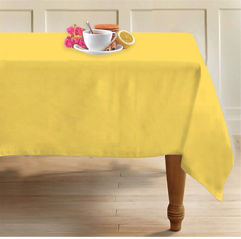AIRWILL Cotton 4 Seater 55 Inches Square Table Cloth (Pack of 1 Piece) - Image 1