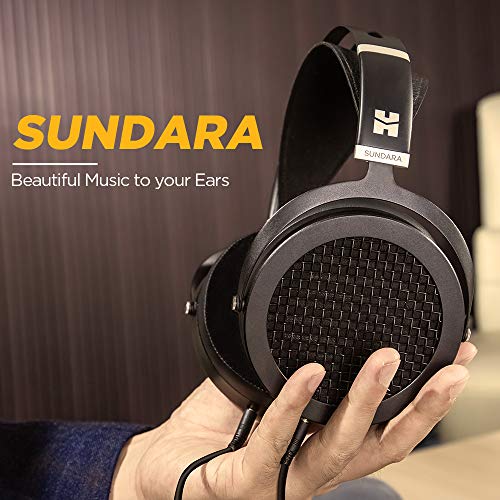 HIFIMAN SUNDARA Over-Ear Full-Size Planar Magnetic HiFi Stereo Wired Headphones for Studio&Audiophiles (Black) - Image 4