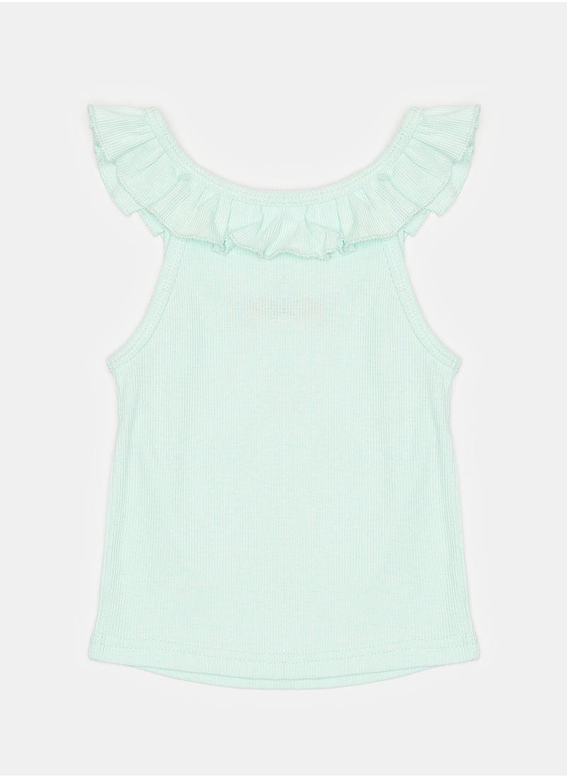 Okaidi - Blue T-Shirt for Girls - Image 1