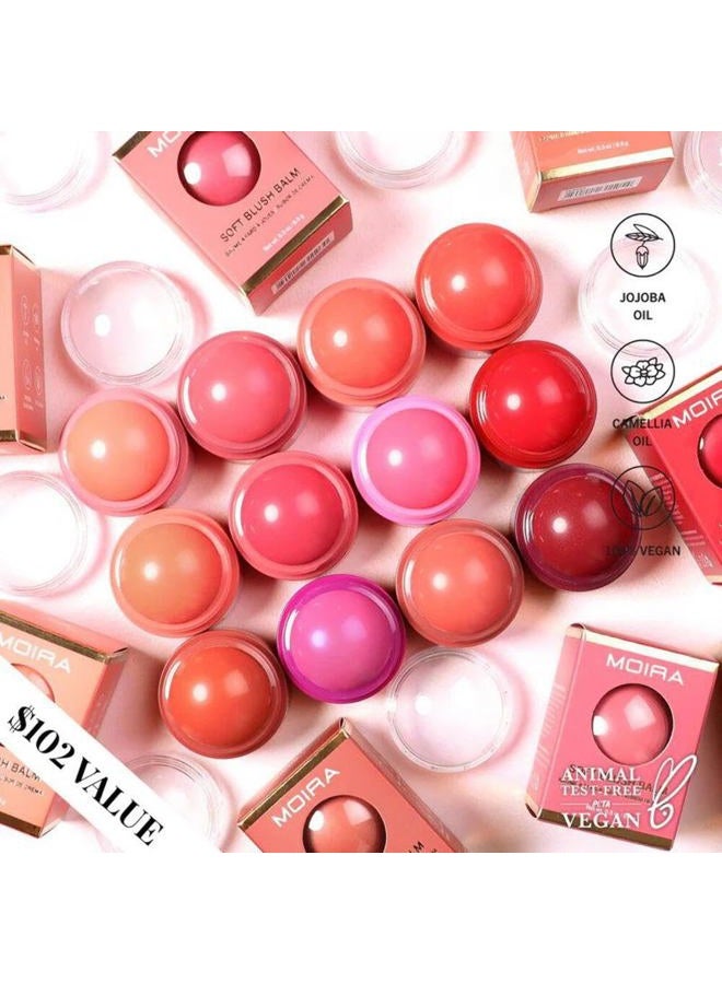 moira Soft Blush Balm (010, Baby Girl) - Image 3