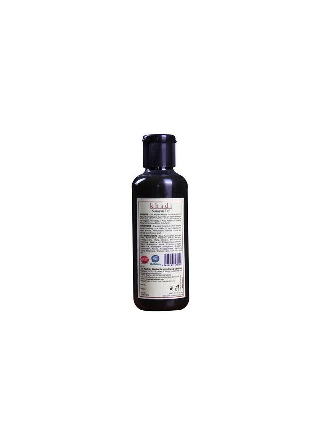 KHADI RISHIKESH Narayana Tel Paraben Free Ayurvedic Pain Relief Oil Combo Set Pack Of 210Ml X4 (840Ml) - Image 2