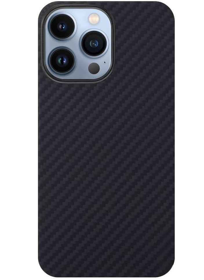 BGM Case Compatible with iPhone 14 Pro Case 3D Skin Texture Kevlar Fiber Bulletproof Vest Cover Protective Carbon Fiber Pattern Ultra Slim