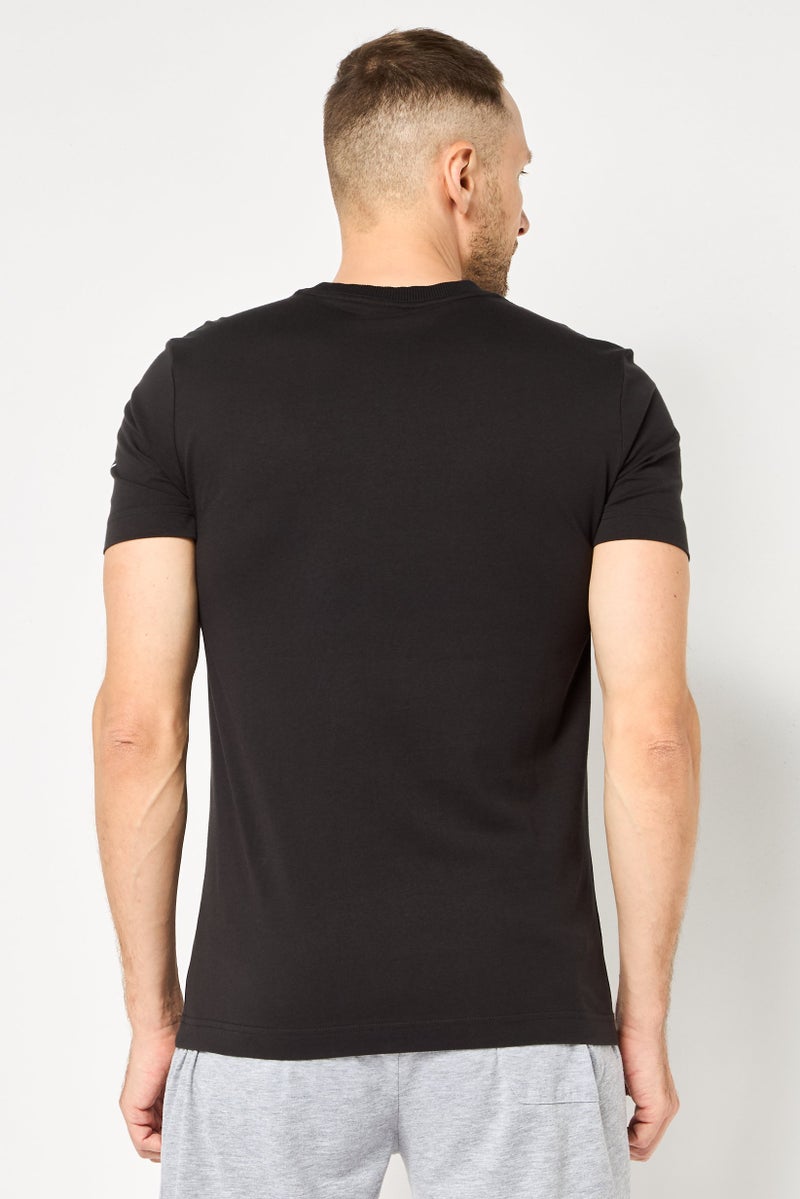 PUMA Men Sportswear Fit Short Sleeve Outdoor T Shirt, Black - Image 4