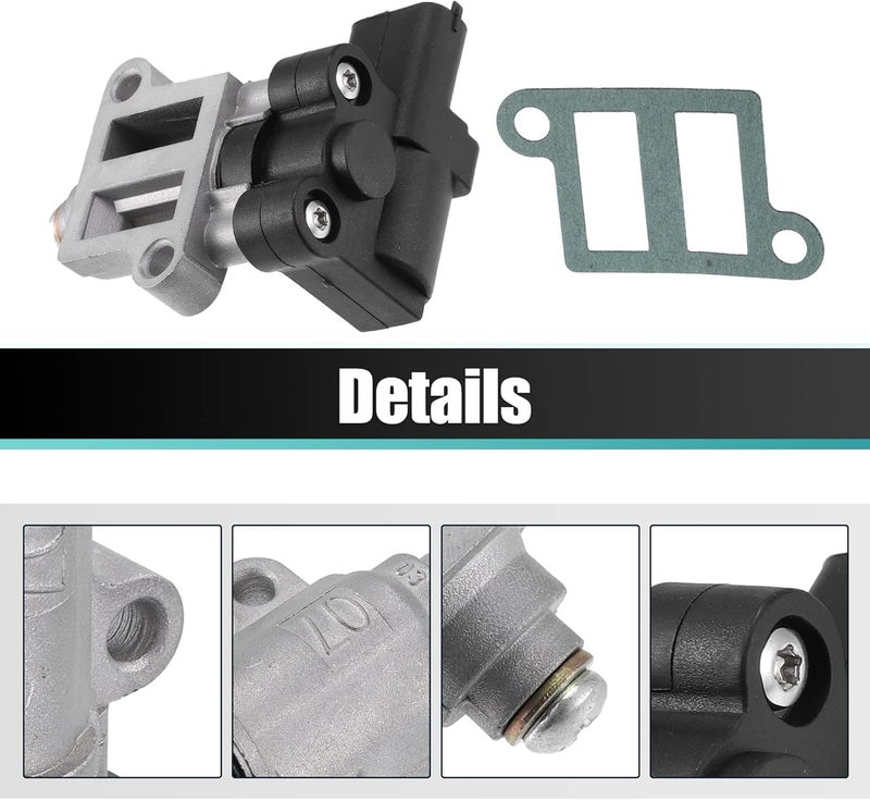 Auto-Ex Actuator Assy - IDLE Speed AIR Control Valve Compatible/Replacement i-10 1.1 L (2007-2013) Getz (2004-2007) Getz Prime(2007-2010) (OEM PART N. 3515002800) - Image 3