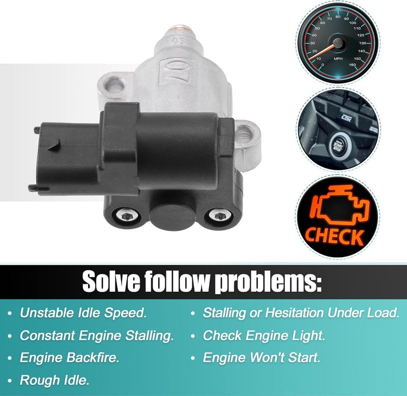 Auto-Ex Actuator Assy - IDLE Speed AIR Control Valve Compatible/Replacement i-10 1.1 L (2007-2013) Getz (2004-2007) Getz Prime(2007-2010) (OEM PART N. 3515002800) - Image 5