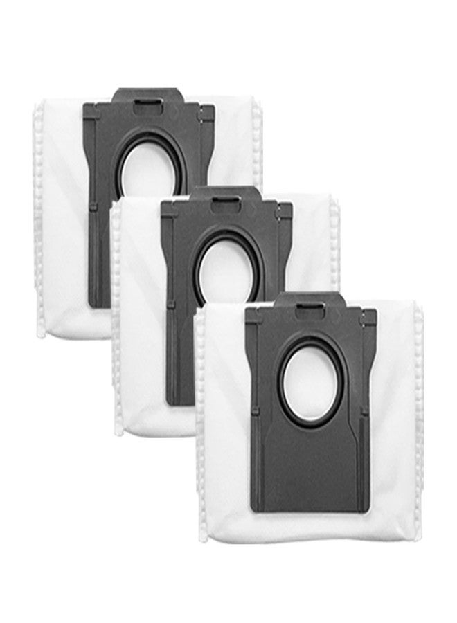 دريم أكياس الغبار للمكنسة الكهربائية الروبوتية dreame، أكياس شفط 4 لتر لجمع الشعر والأوساخ والغبار والحطام (3 قطع) لـ L10s Plus / L10s Pro Gen2/D10 Plus Gen2 - Image 1