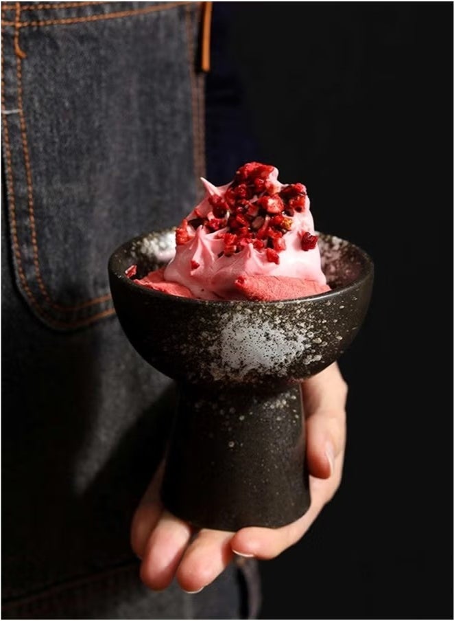 Beauenty Ceramic Dessert Bowls,Ice Cream Bowls for Sundaes, Fruits, Salads, Snacks - Image 1