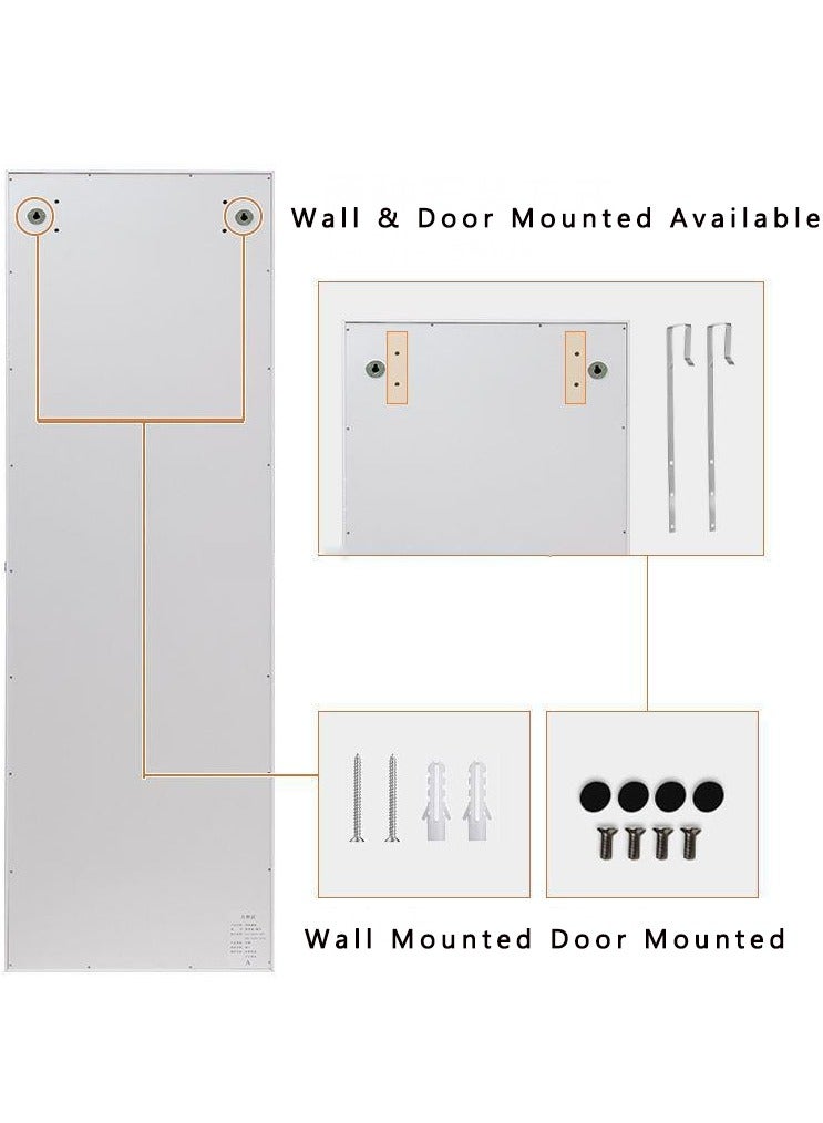  CityRiya-Long مرآة كاملة الطول ، خزانة مجوهرات مرآة ، مرآة منظم المجوهرات ، مجوهرات ، مرآة تجميلية مرآة الجدار ، منظم تخزين الماكياج للمجوهرات ، مرآة أرضية - Image 5