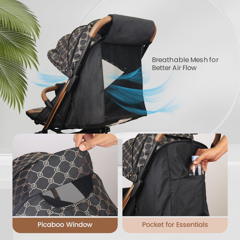 R for Rabbit Street Smart Auto Fold Baby Stroller - Image 3