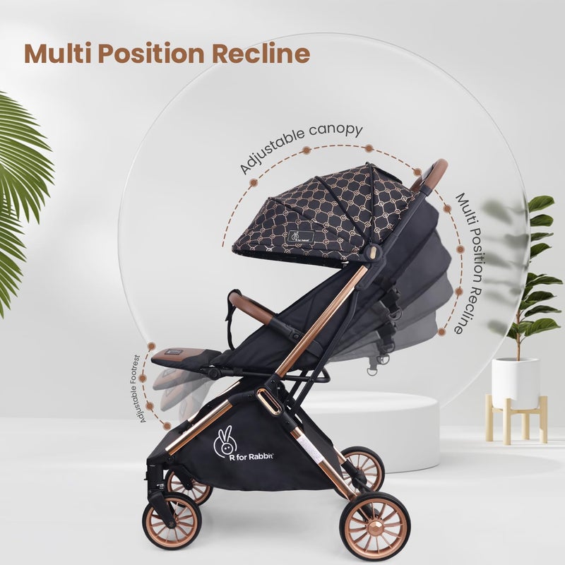 R for Rabbit Street Smart Auto Fold Baby Stroller - Image 5