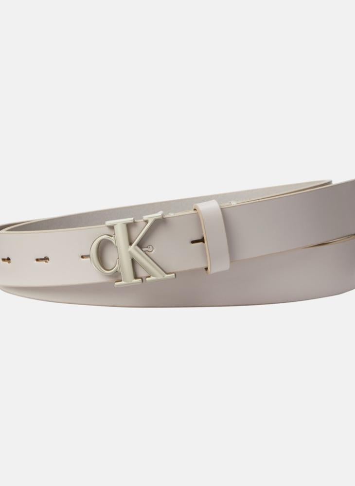 Calvin Klein Jeans Logo Detail Allocated Buckle Hole Belt  - Image 2