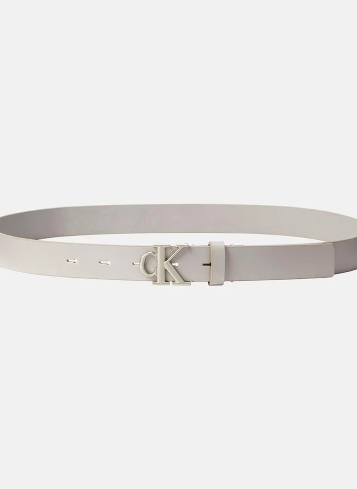 Calvin Klein Jeans Logo Detail Allocated Buckle Hole Belt