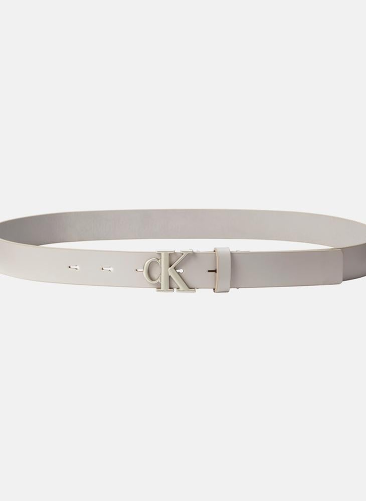 Calvin Klein Jeans Logo Detail Allocated Buckle Hole Belt  - Image 1