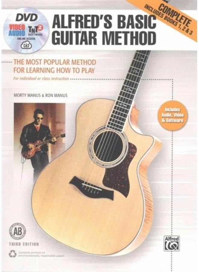 ALFRED S BASIC GUITAR METHOD 3RD EDITION - Paperback