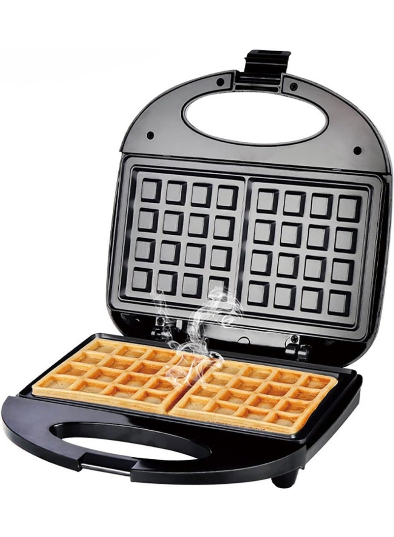 Denx DNEX DX2095 5-in-1 Sandwich Maker, 850W Multi-Function Toaster with Detachable Non-Stick Plates, Cool-Touch Handle, Light Indicators, Anti-Slip Base & Overheat Protection for Home Use - Image 5