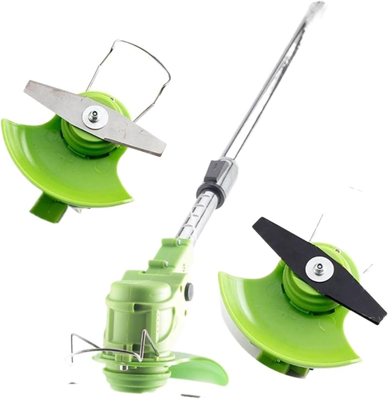 DASNDAS Saw/Platic Blade Steel Metal Head| Heavy Duty Blade for Grass Cutter | Diamond Cutting Teeth to Cut Grass, Weeds (METAL BLADES (2 PCS)) - Image 3