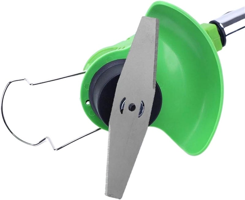 DASNDAS Saw/Platic Blade Steel Metal Head| Heavy Duty Blade for Grass Cutter | Diamond Cutting Teeth to Cut Grass, Weeds (METAL BLADES (2 PCS)) - Image 4
