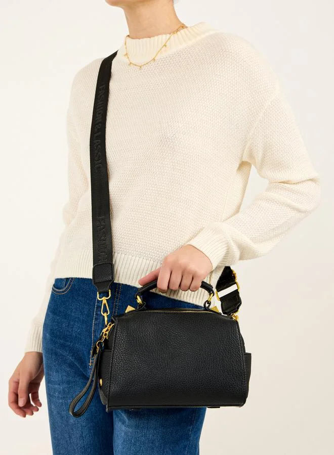 Styli Bowling Bag with Adjustable Strap and Zip Closure