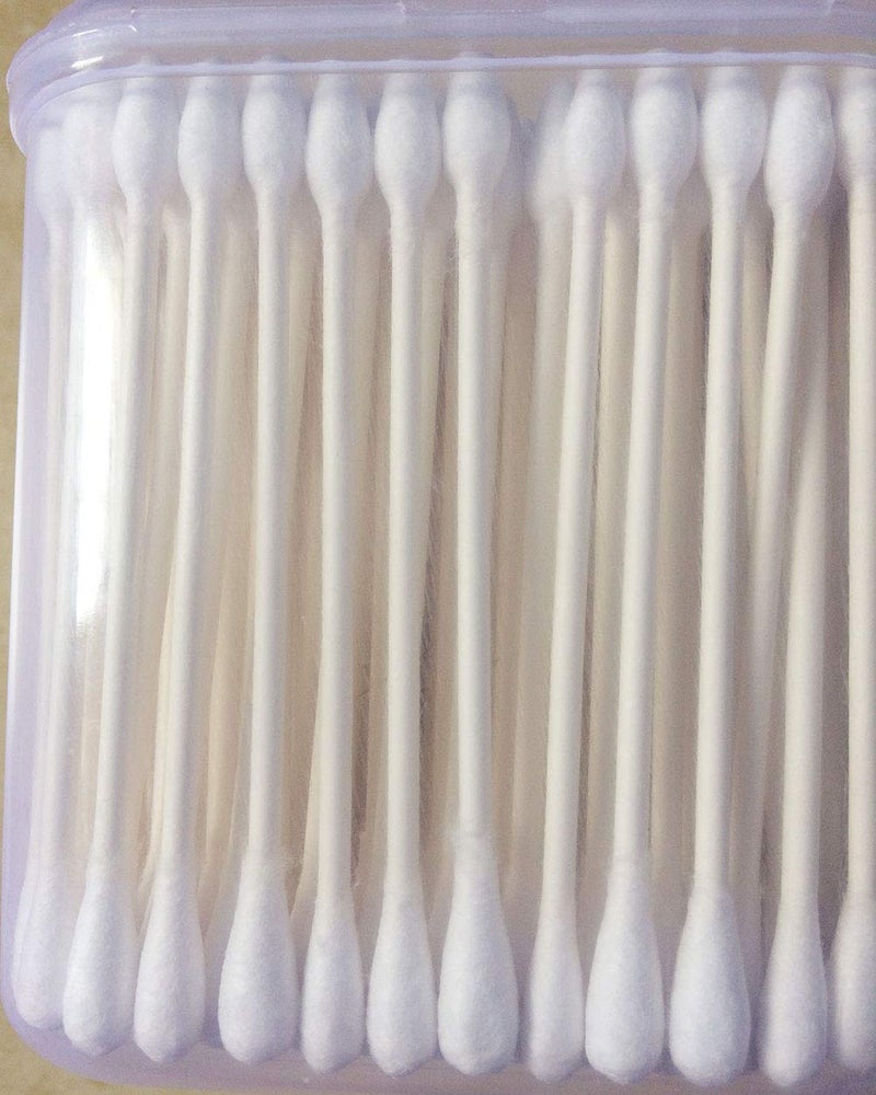 Keepeeda Paper Stick Cotton Swabs/180CT - Double Heads Tipped Compact Quality Cotton - Strong Toughness Handle - Multipurpose, Safe, Highly Absorbent (1 Pack) - Image 5