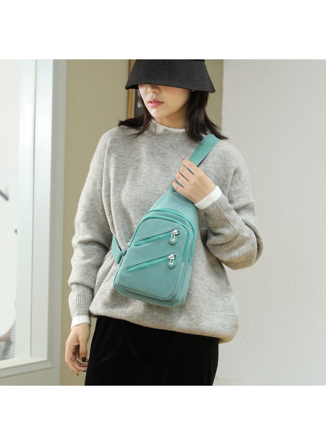 Chest Bag Women's Autumn Casual Bag Waist Bag 2021 Ins Trendy All-match Women's Bag Crossbody Bag For Women-Color:Colorful Mine  - Image 4