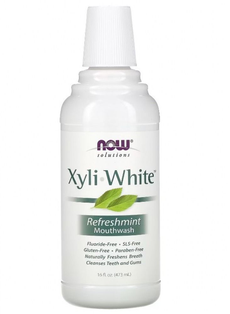 now Fresh Mint Mouthwash  473 ml