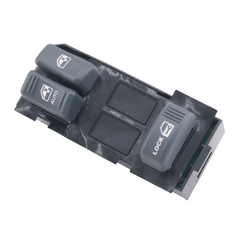 Power Master Window Switch Front Center Console Window & Door Switch Driver Side Replacement for Chevy GMC K1500 C1500 K2500 C2500 5.0L 5.7L 1995-1999 - Image 2