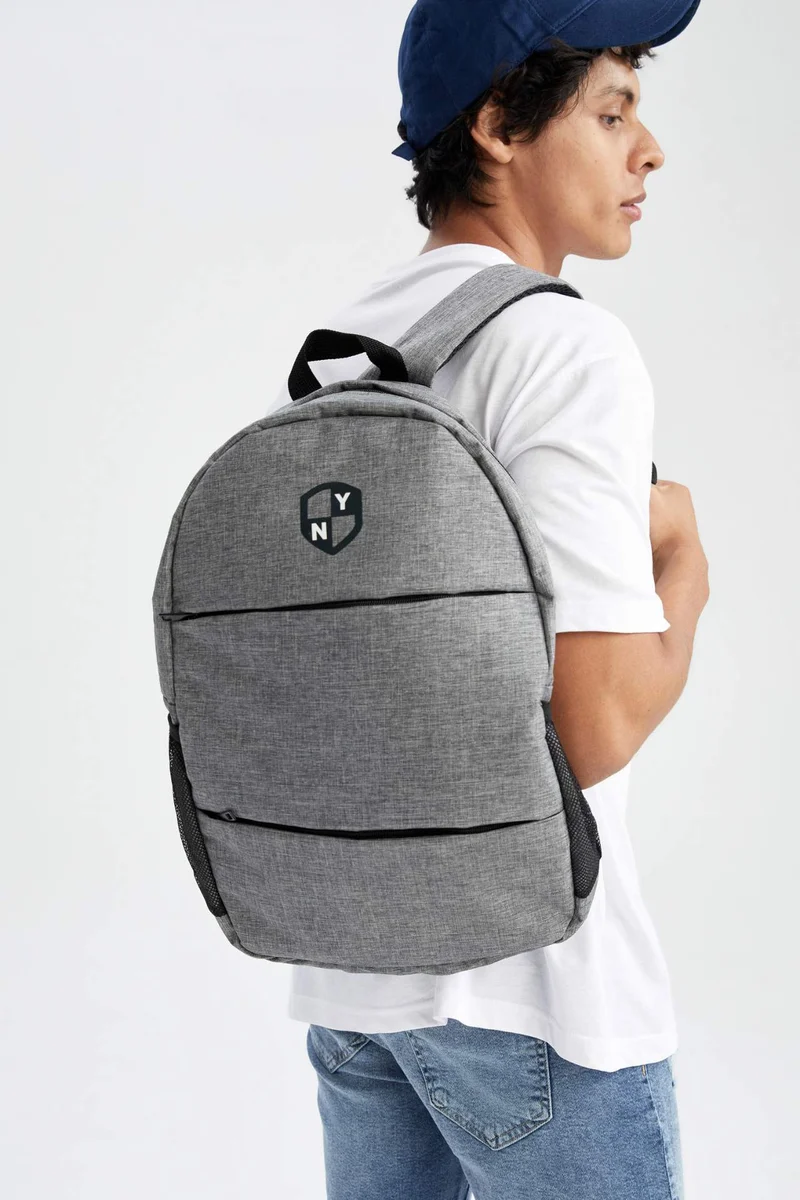 ديفاكتو Unisex School Backpack with Laptop Compartment