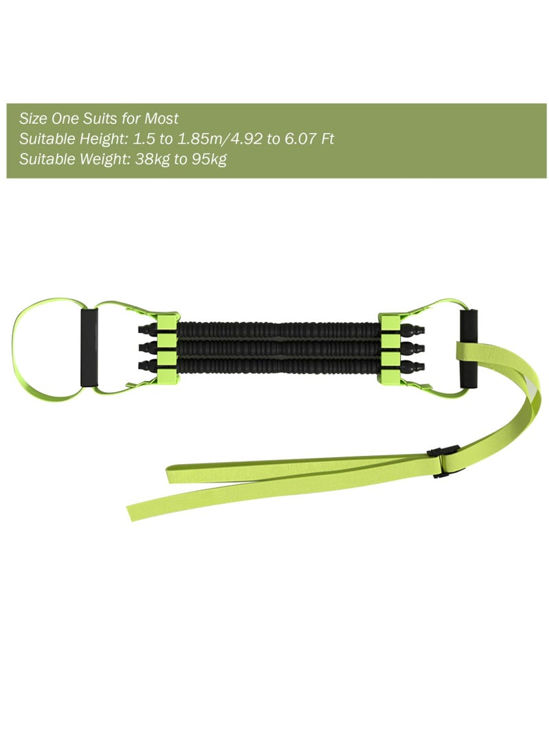 Excefore Pull Up Assistance Bands, Elastic Adjustable Strength Training Resistance Band, Anti-Slip Heavy Duty Chin Up Exercise Pull Up Assist Bands, Green - Image 2