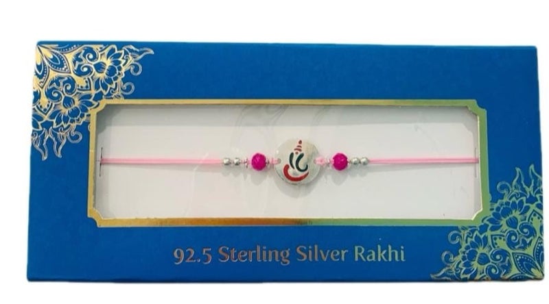 BANDHAN 925 SILVER RAKHI KHUSHBOO JEWELES - Image 1