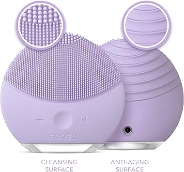 FOREO Luna Mini 2 Plus Compact Cleansing and Firming Facial Massage Device for All Skin Types Enchanted Violet LavanderF0806 - Image 3