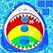 JOINBO Kids Fun Pool ToysInflatable Shark Cornhole Board Floating Water Game Outdoor Swim Play for Adults FamilyCool Summer Party Gift for 6 7 8 9 10 12 Year Old Boy Girl Teen - Image 3