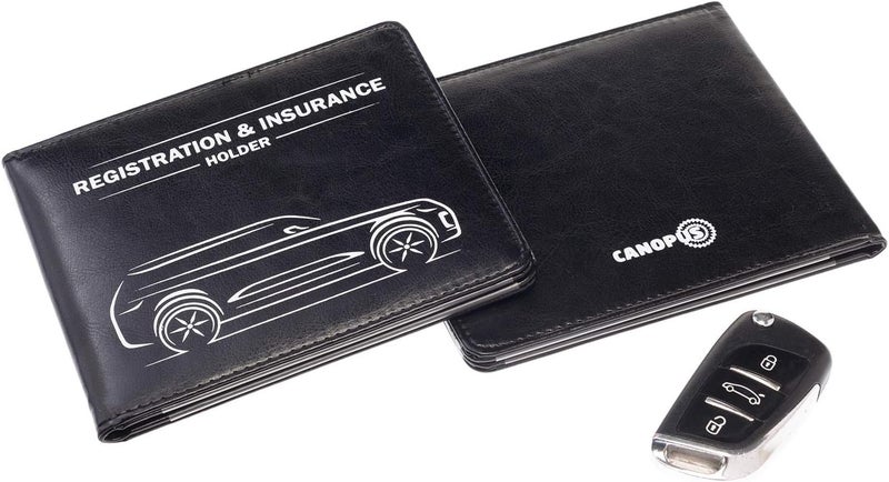 Canopus Car Registration and Insurance Holder with Magnetic Closure - Image 4