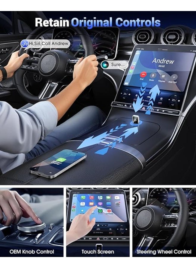 Wireless CarPlay Adapter – Mini Plug & Play USB/Type-C for Cars 2016+ with iPhone iOS 10+ - Image 4