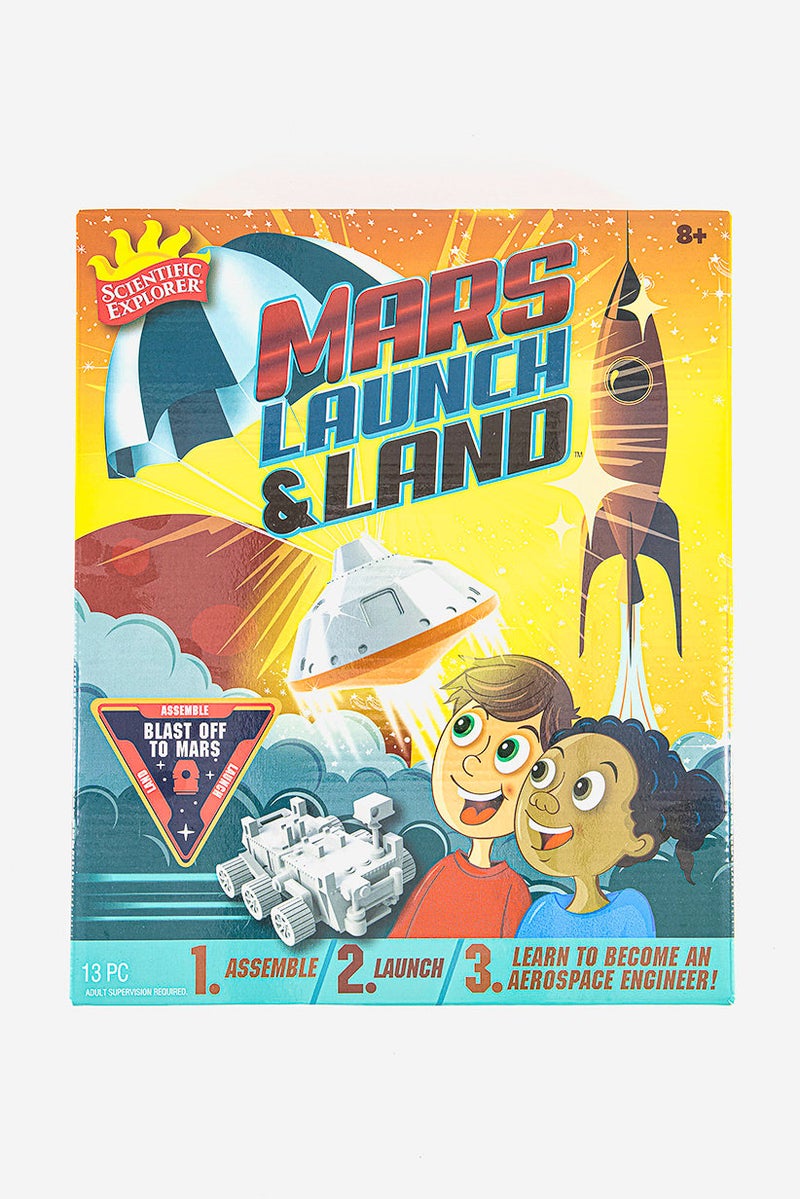 Scientific Explorer Mars Launch And Land Science Set, Orange Combo - Image 1