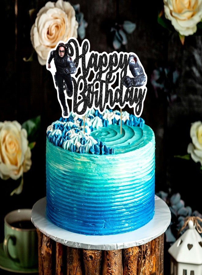 Seyal Wntr Slder Happy Birthday Cake Topper - Birthday Decorations. - Image 4