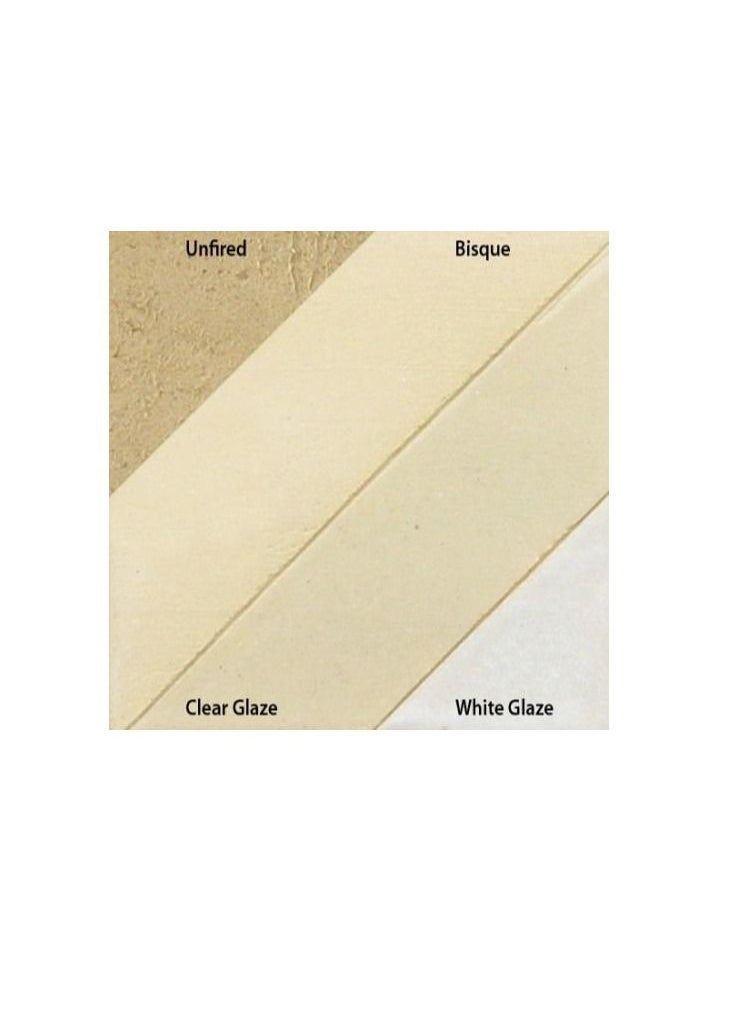 Amaco - Amaco Clay Buff Stoneware Clay No. 46 50 lbs (22.68 Kg) High Fire - Image 1