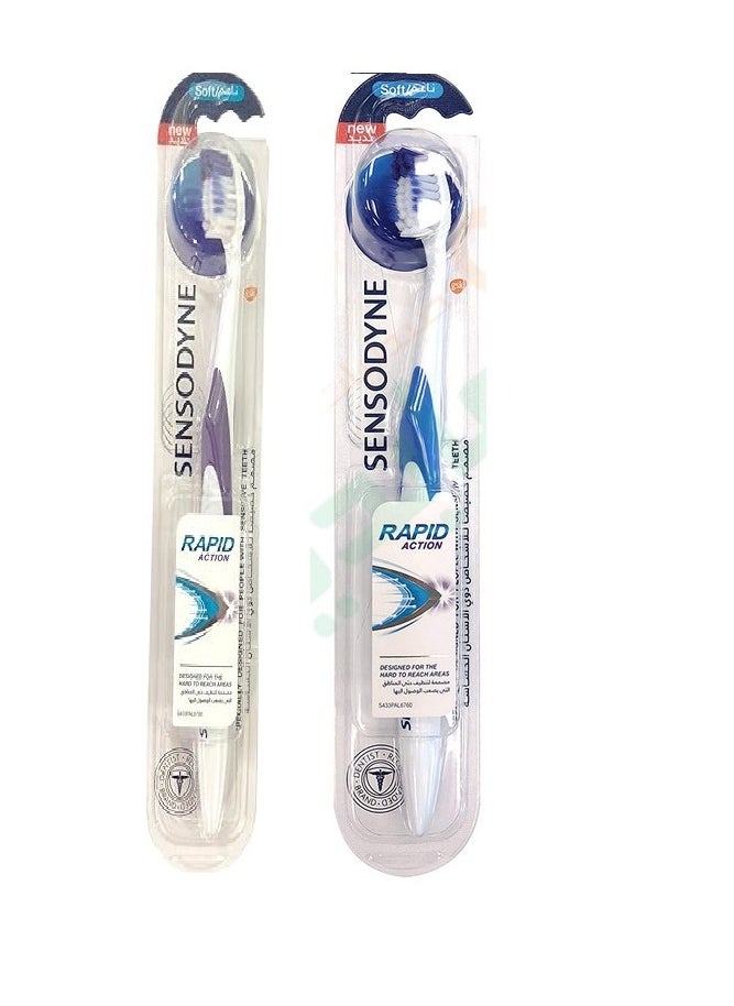 Sensodyne - 1+1 Sensodyne Medium Rapid Relief Specially Designed For People With Sensitive Teeth - Image 1