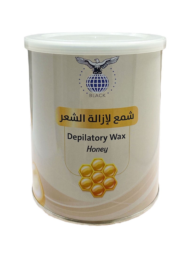 Black علبة شمع إزالة الشعر الأسود بالعسل 800 مل - Image 3