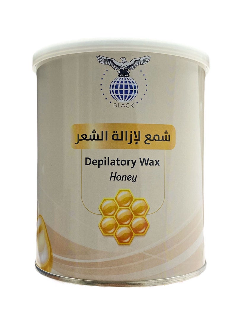 Black علبة شمع إزالة الشعر الأسود بالعسل 800 مل - Image 2