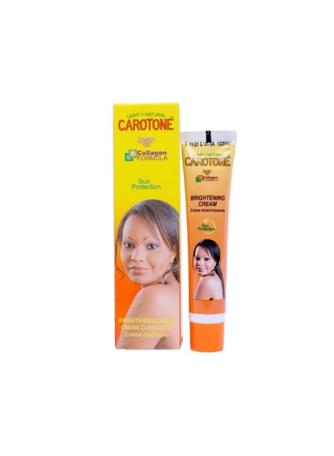 Carotone Collagen formula Brightening Cream, Body Lotion 215 ml and Soap 190G Light and Natural Black Spot Corrector Trio - Image 3