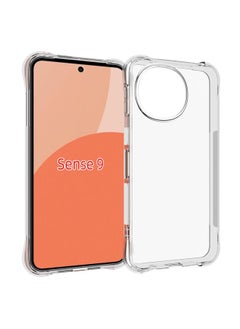 For Sharp Aquos sense9 Shockproof Non-slip Thickening TPU Phone Case(Transparent)