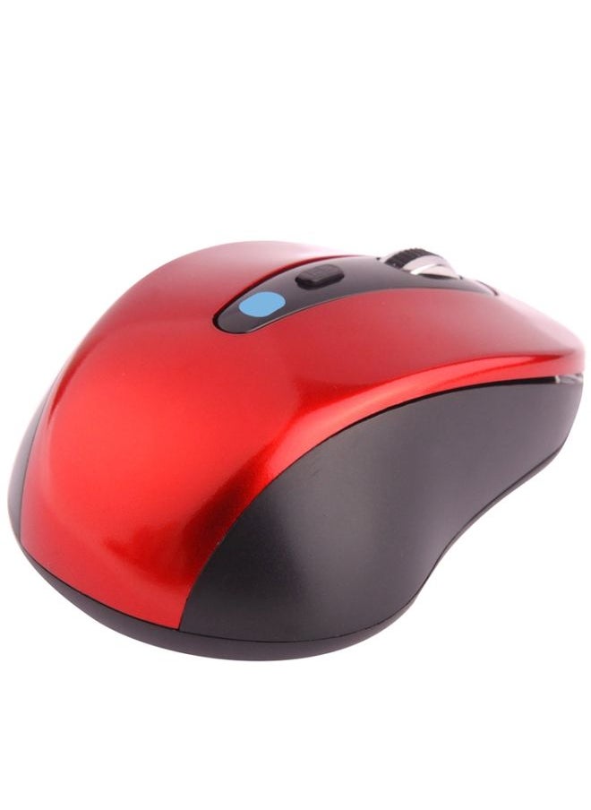 BURAQ Bluetooth 3.0 Optical Mouse, Working Distance: 10m (Red)  - Image 3