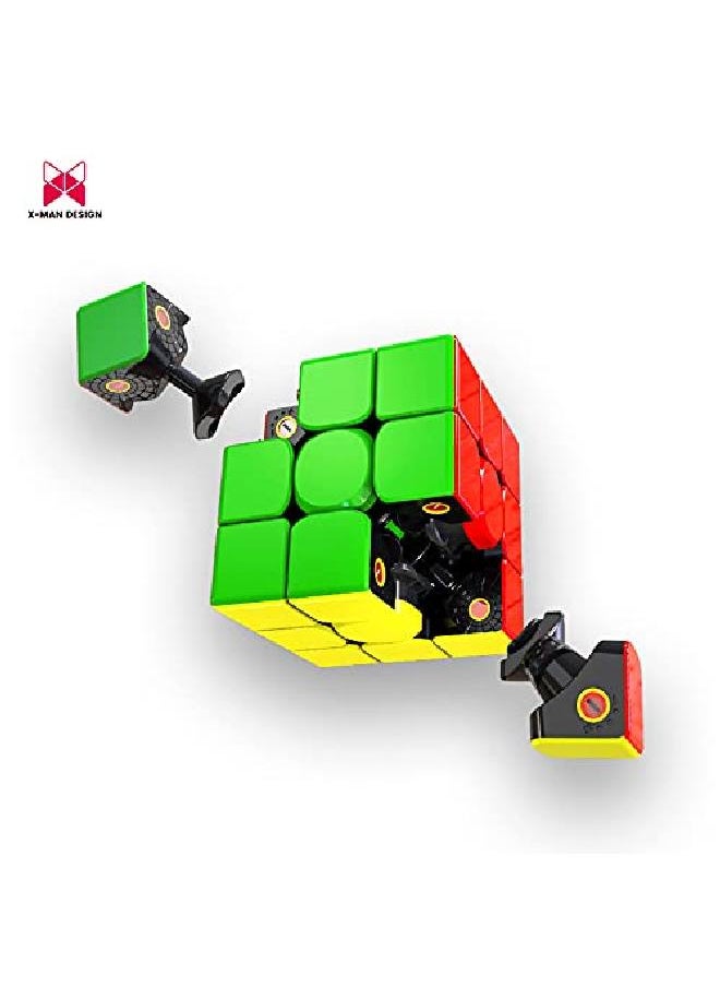 X Man Tornado V2 M Stickerless Speed Cube Xman Design Tornado V2 3X3 Stickerless Magnetic Cube Tornado 3X3X3 Cube 3X3 Flagship Puzzle