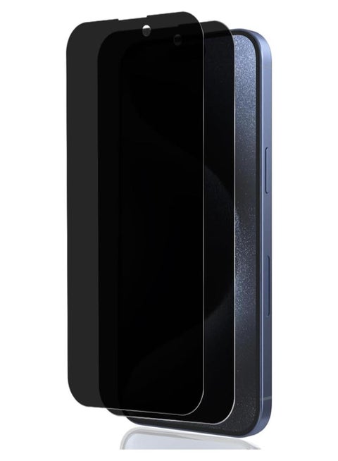 Screen Protector for iPhone 15 Pro Max Privacy Tempered Glass, Privacy Anti-Spy Easy to Install, Screen Protector Screen Protector Tempered Glass Film for iPhone 15 Pro Max