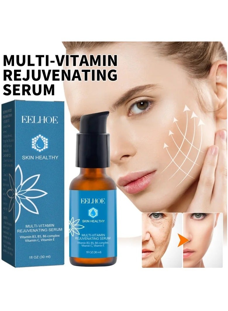 EELHOE Skin Tightening Lotion, 30ml Skin Brightening Plant Essence Face Health Care, Fast Absorption Skin Tightening Firming Serum, Moisturizing Anti-wrinkle Essence For Women Girls - Image 2