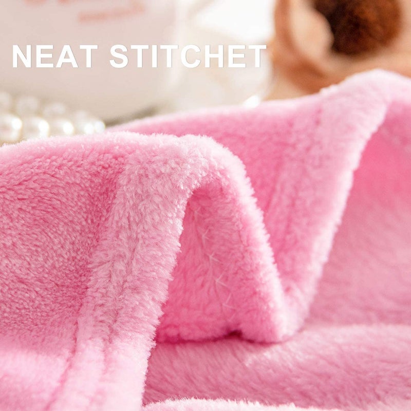 BSB HOME Micromink Summer Faishonable Sofa Throw/Sofacover Blanket -Soft Comfortable Breathable & Multi-Purpose-Light Pink - Image 4