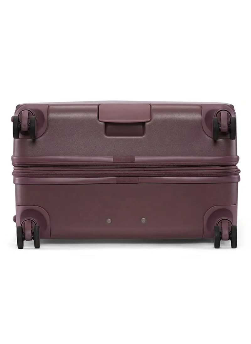 CALVIN KLEIN Bleeker Street Hardside Luggage on Wheels for Unisex | Ultra Lightweight ABS on with Spinner Wheels 4 Color Rose Taupe