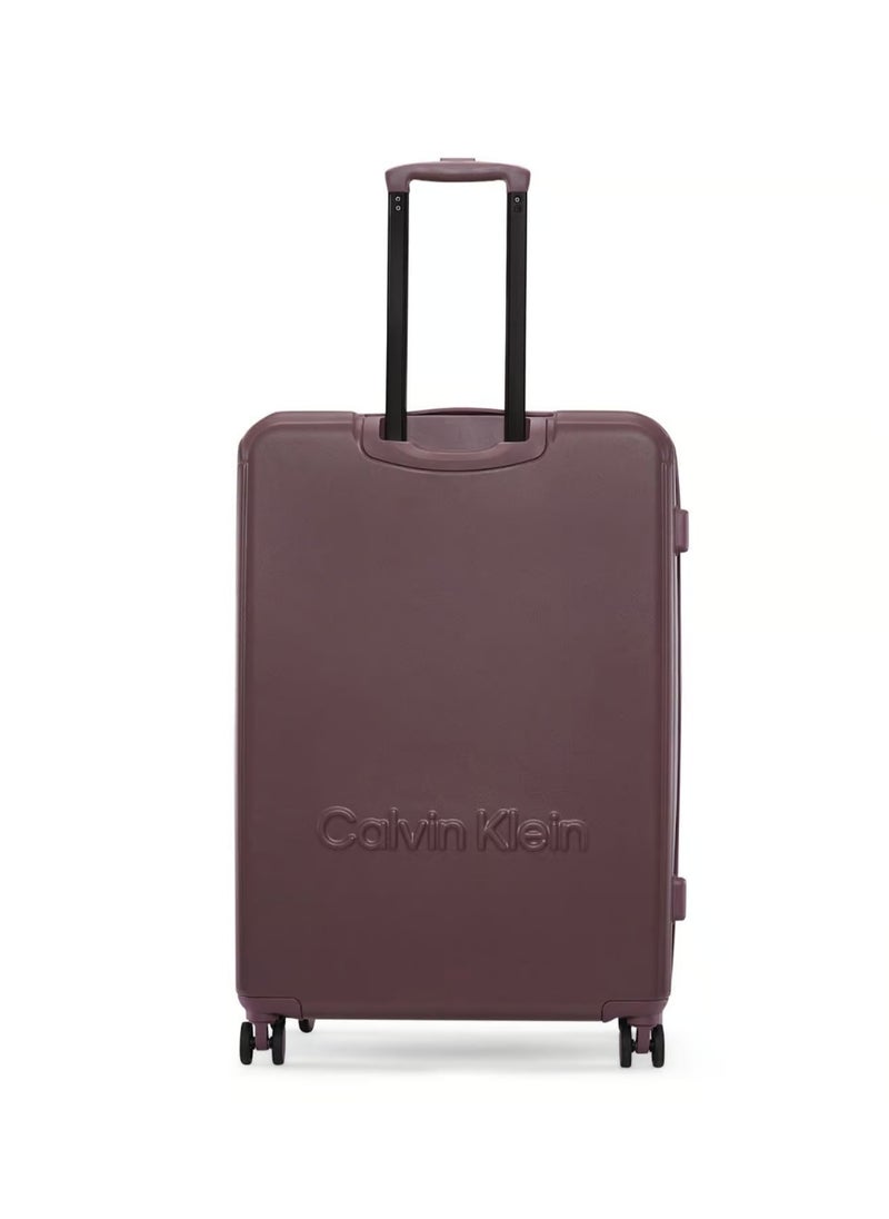CALVIN KLEIN Bleeker Street Hardside Luggage on Wheels for Unisex | Ultra Lightweight ABS on with Spinner Wheels 4 Color Rose Taupe  - Image 4