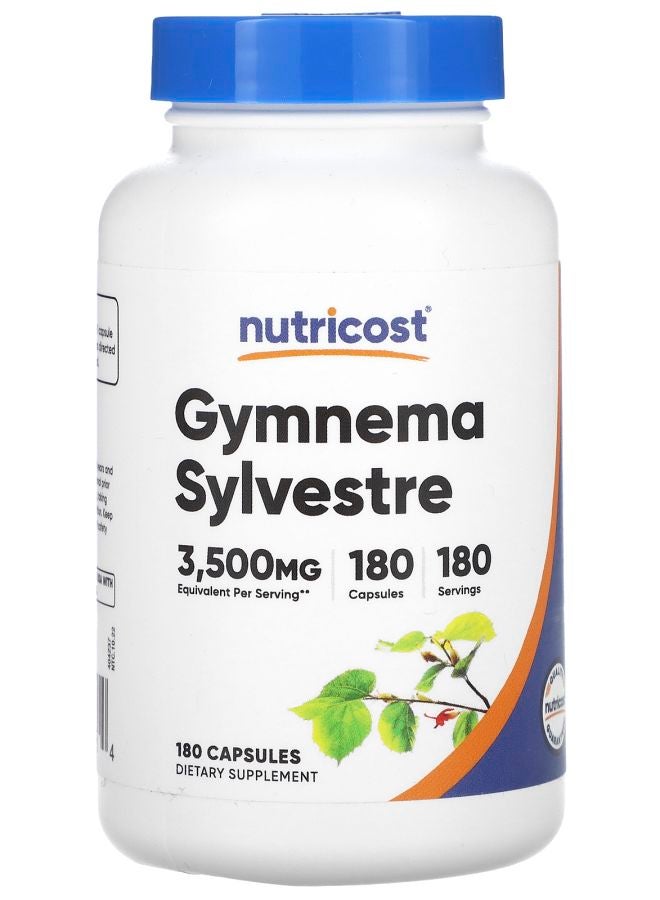 Nutricost Gymnema Sylvestre 3500 mg 180 Capsules