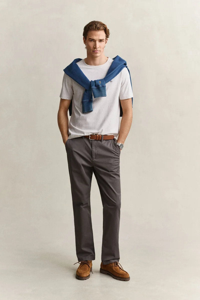 غانت Regular Shield Short sleeve T-Shirt
